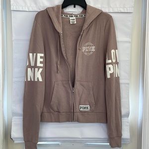 Victoria Secret hooded jacket with zipper
